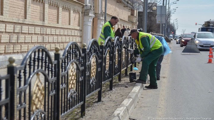 Сергиев Посад готовится к майским праздникам