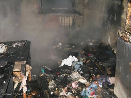 Новогодняя ночь закончилась пожаром