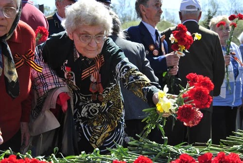 9 Мая. Сергиев Посад. Шествие и митинг у Мемориала Славы