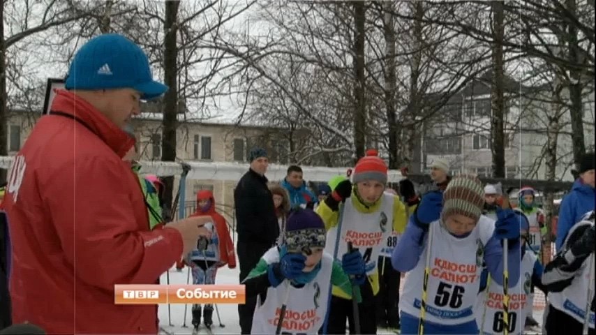 Массовый лыжный старт в Бужанинове