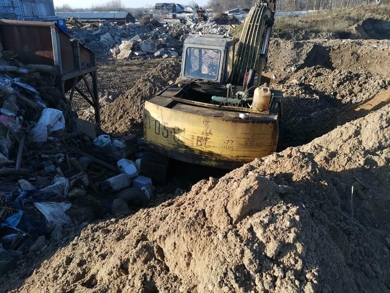 Незаконное размещение отходов пресечено в Сергиево-Посадском округе