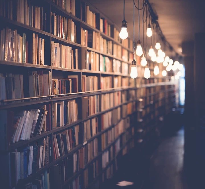 Книжная полка от библиотеки Горловского