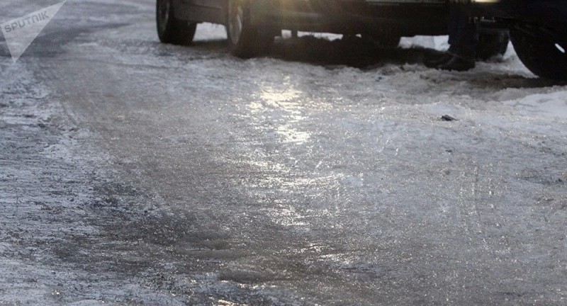 Уборка наледи и снега в Сергиево-Посадском округе