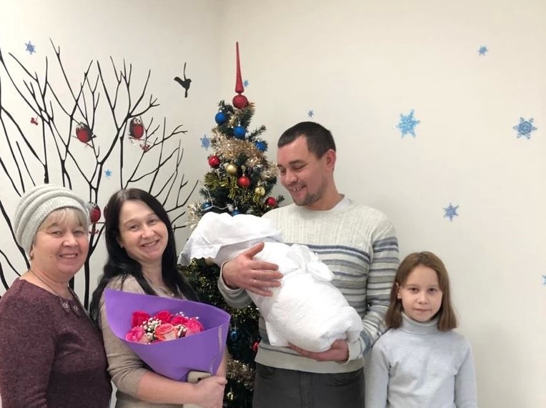 В Сергиевом Посаде чествовали первого новорожденного