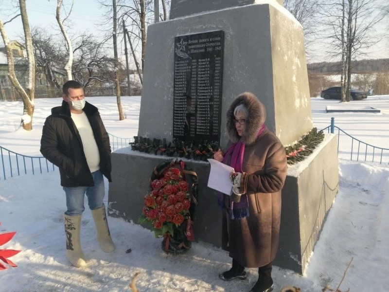 В Шапилово обновили памятник