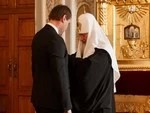 Сергей Пахомов получил награду из рук Патриарха