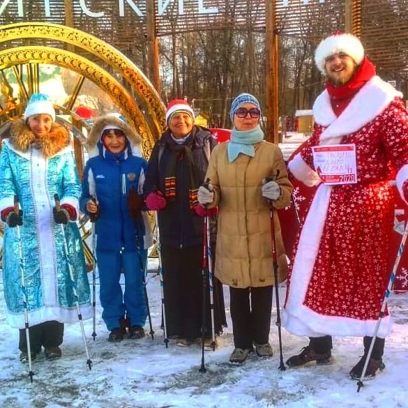 «Забег обещаний» прошёл 1 января в парке «Скитские пруды»