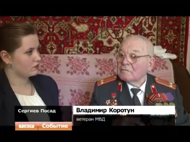 Полицейские поздравили своих ветеранов
