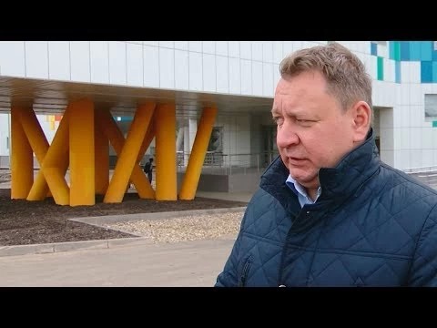 Вокруг нового роддома в Сергиевом Посаде благоустраивают территорию