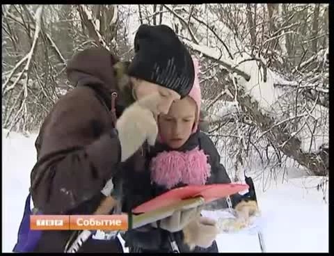 Спортсмены искали Деда Мороза