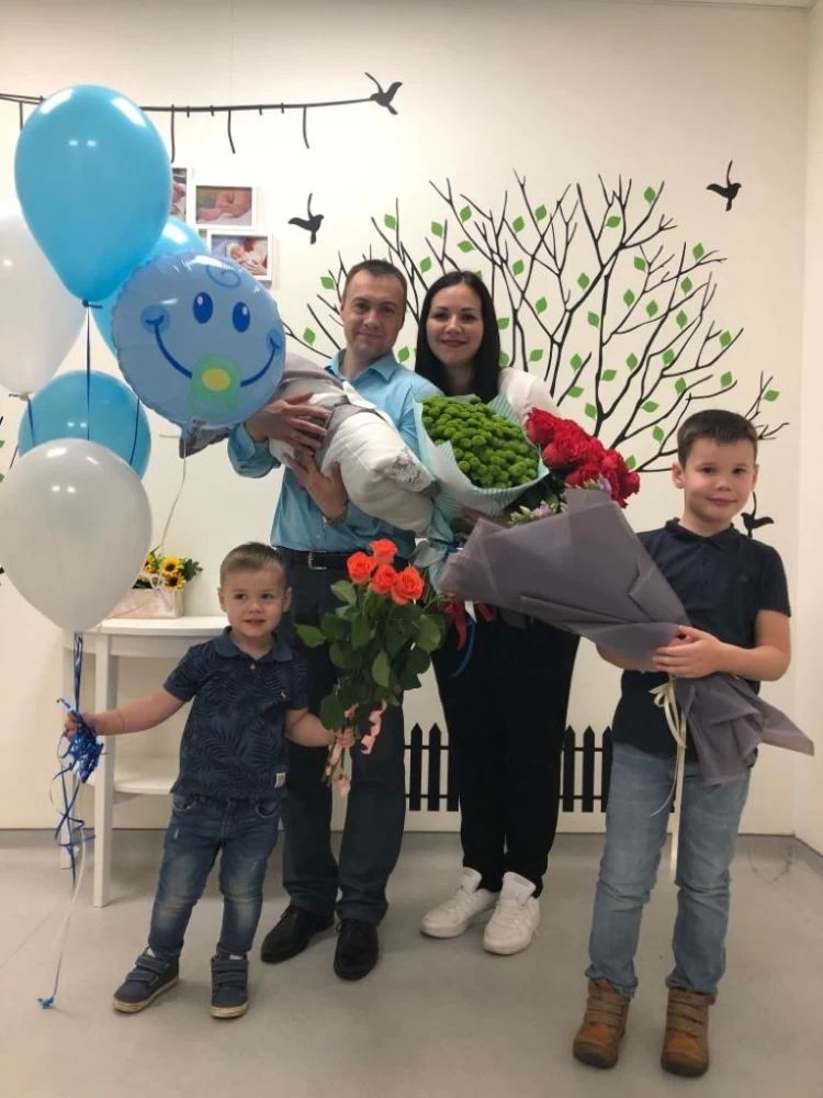 Семья Барановых  из Сергиева Посада стала многодетной