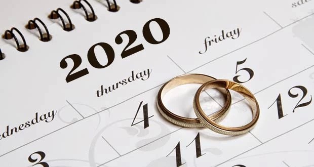 «Красивые даты» для свадьбы в 2020 году