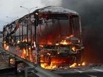 388-й автобус сгорел в пути