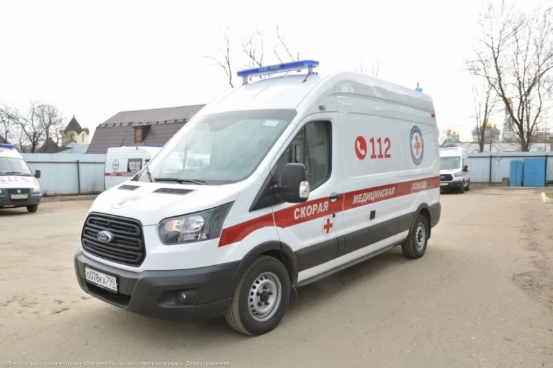 Новые машины скорой помощи поступили на станцию в Сергиевом Посаде
