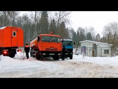 КНС на Ферме восстанавливает бригада из области