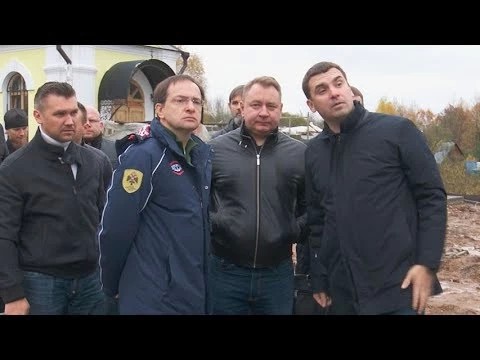 Мединский проверил ход реставрации храмов в Гагине