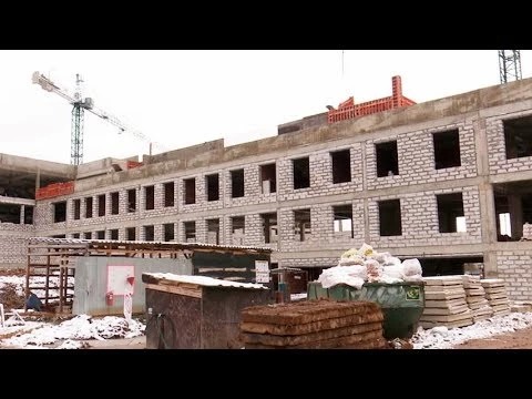 Строительство школы на Северном