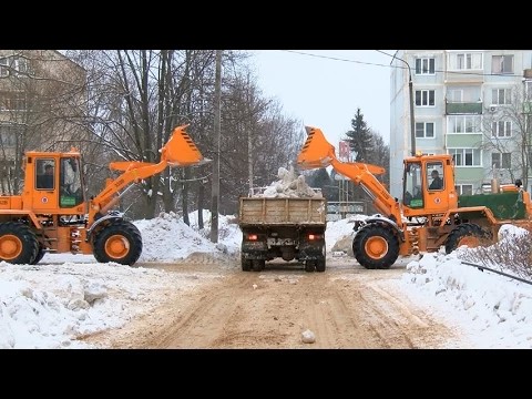 С Фермы вывезли 200 кубов снега