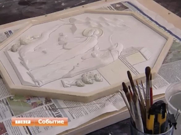 Для храма на территории Дома слепоглухих отливают уникальные фрагменты