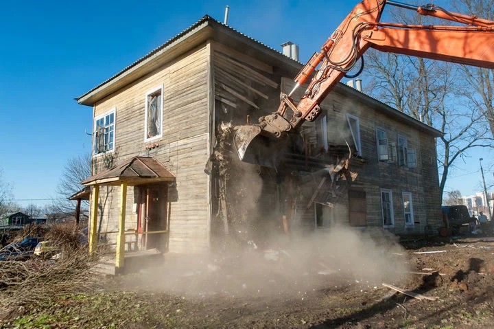 Первый кооперативный дом снесли в Сергиевом Посаде