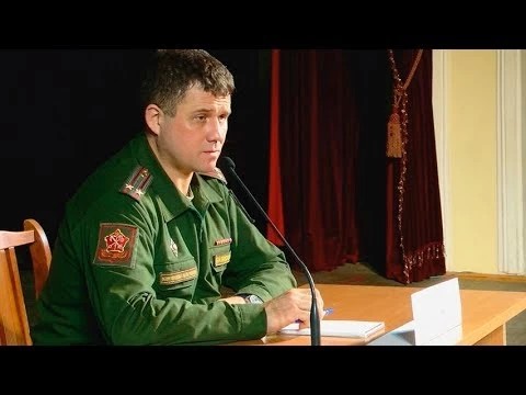 Военком провёл родительское собрание