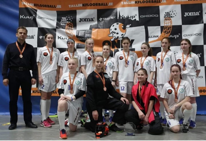 Бронза "Tallink floorball tournament Estonia - 2019" у сергиевопосадской "ФЛОРЫ"