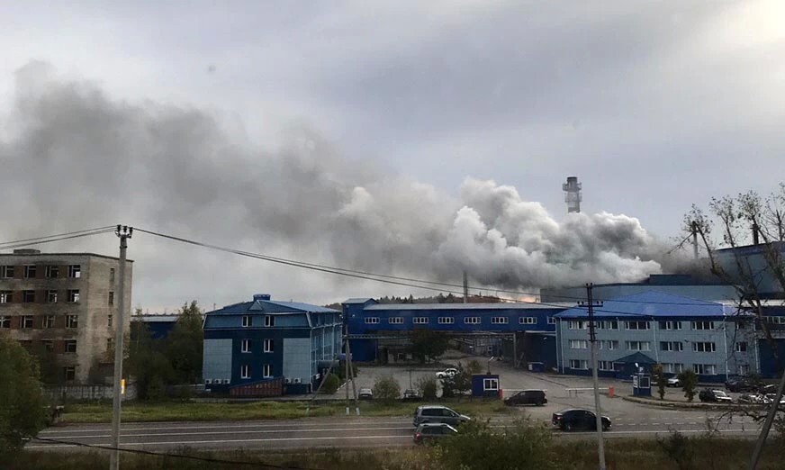 «Стеклянный» огонь