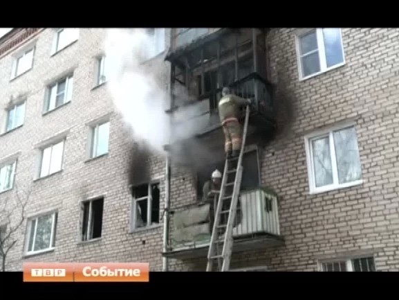 Два человека едва не погибли сегодня в результате пожара на Клементьевском поселке
