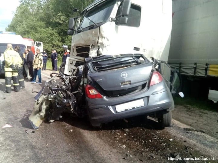 Водитель погиб в ДТП в Сергиево-Посадском ройоне