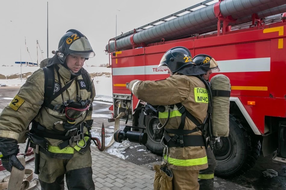 В Сергиево­-Посадском Областном центре материнства и детства прошли пожарные учения
