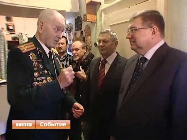Ветерану Великой Отечественной войны Георгию Корнееву - 90