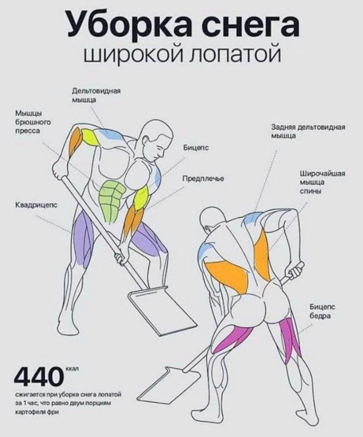 Убрать снег и… не умереть