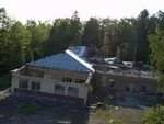 Пожар в заброшенном лагере