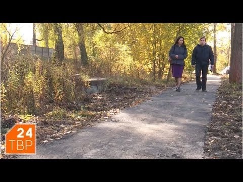 На Садовой сделали пешеходную дорожку
