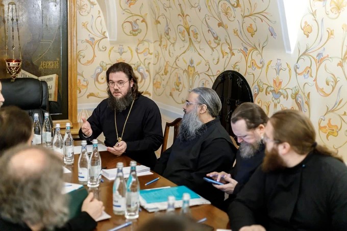 В покоях наместника Свято-Троицкой Сергиевой Лавры состоялось рабочее совещание