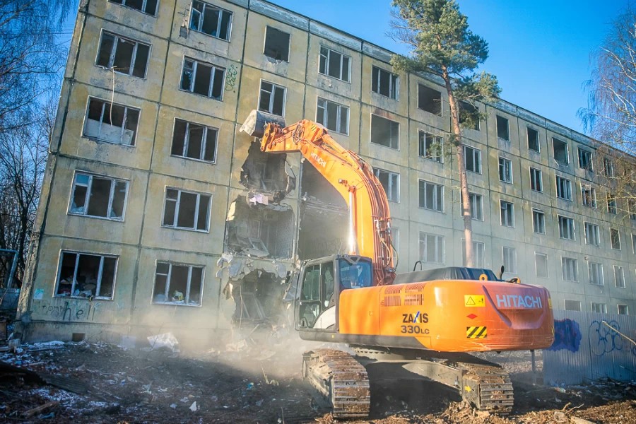 Более 500 объектов незавершённого и самовольного строительства ликвидировано за полгода в Подмосковье