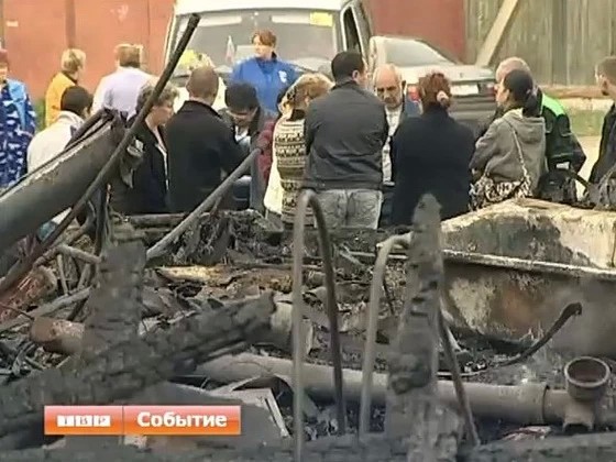 Погорельцев из второго временного посёлка администрация Богородского размещает во временное жильё