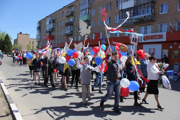 День Победы в поселениях Сергиево-Посадского района. Фоторепортаж