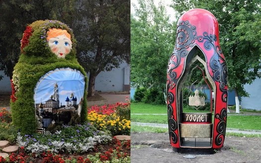 Новый образ матрёшки