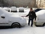 Апрель начался с сугробов