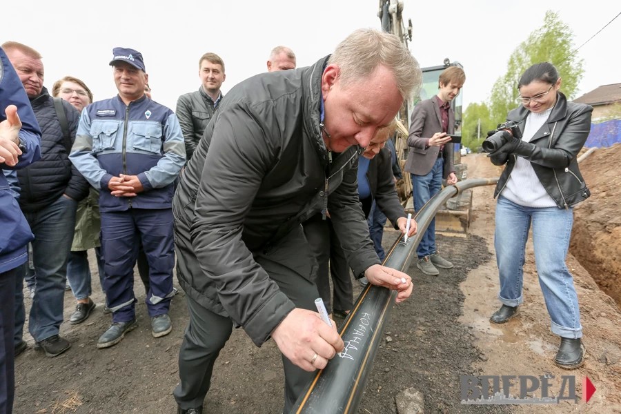 1000-й километр газопровода прошёл через Семёнково