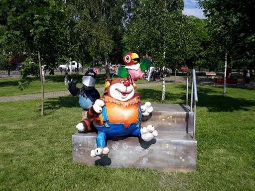 Фигурки мультгероев уехали на зимовку
