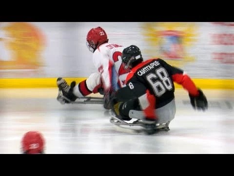 Следж-хоккей в Пересвете