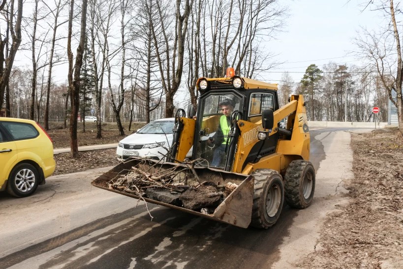 В Сергиево-Посадском городском округе начинаются весенние уборки