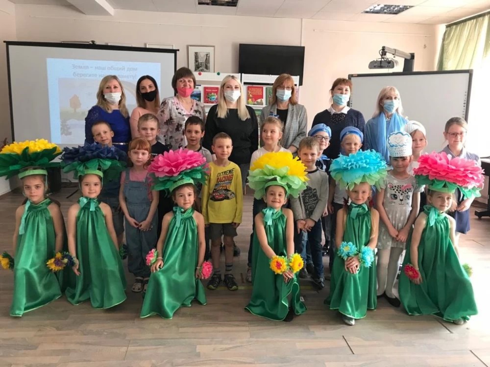 Всемирный день Земли отметили воспитанники детского сада в коллаборации с Загорской ГАЭС и библиотекой на Угличе