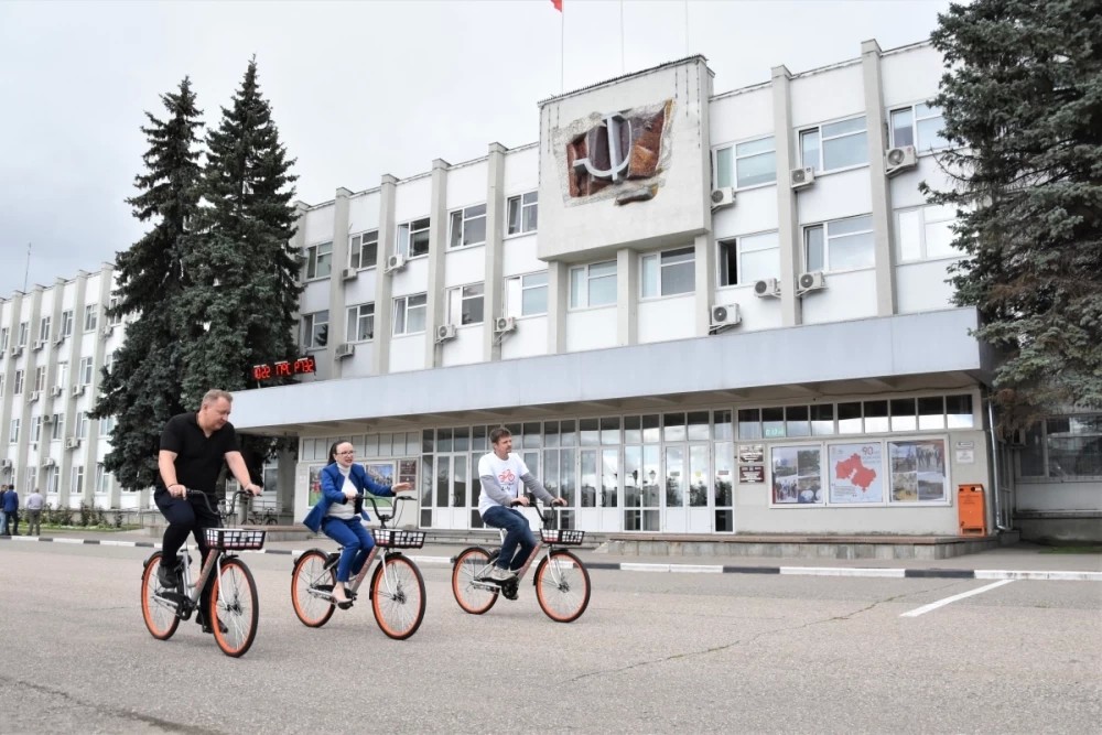 Велошерринг теперь и в Сергиевом Посаде