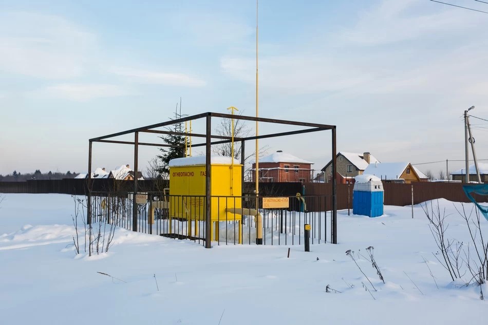 Деулино обнесли газом