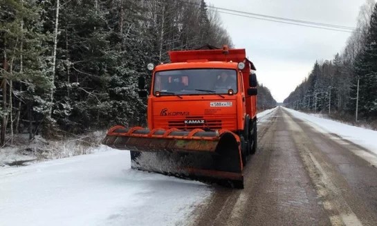 В Подмосковье за ночь очистили около 14 тысяч км дорог