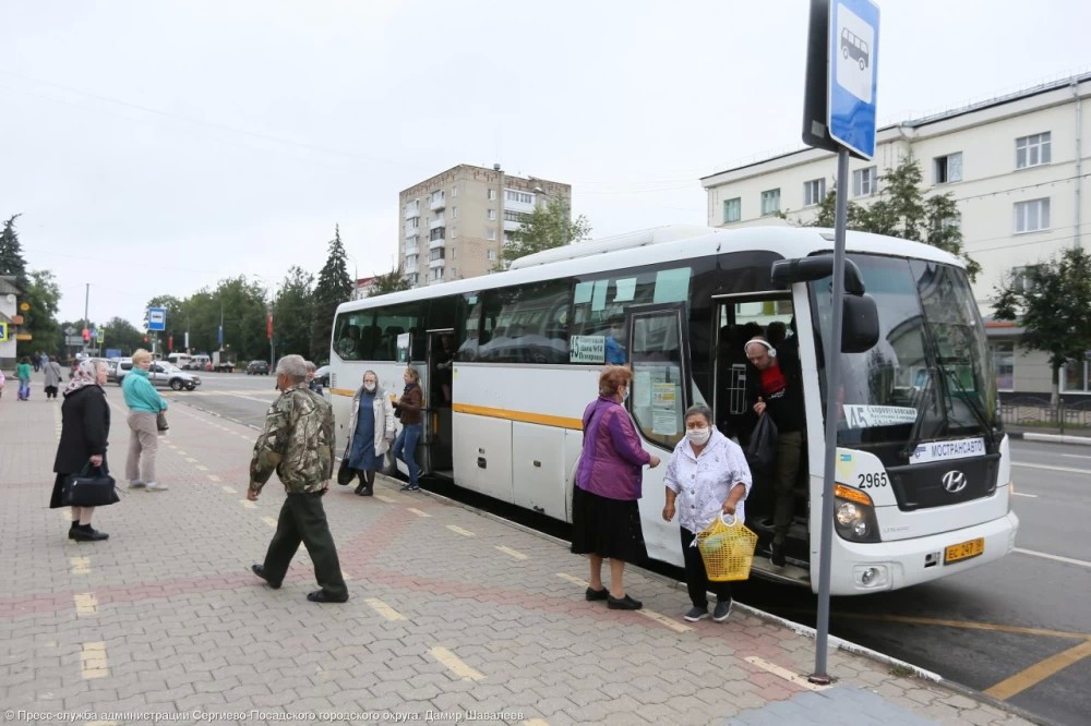 В Сергиевом Посаде заработали сезонные маршруты к СНТ