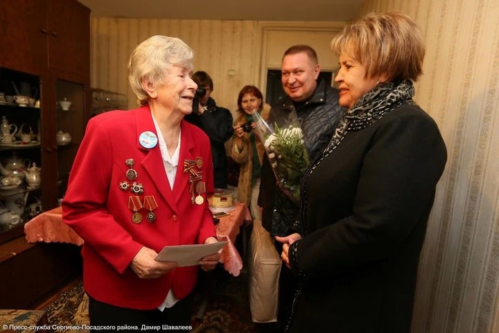Поздравили с 90-летним юбилеем